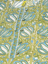 Women Green Blue Ethnic Motifs Printed